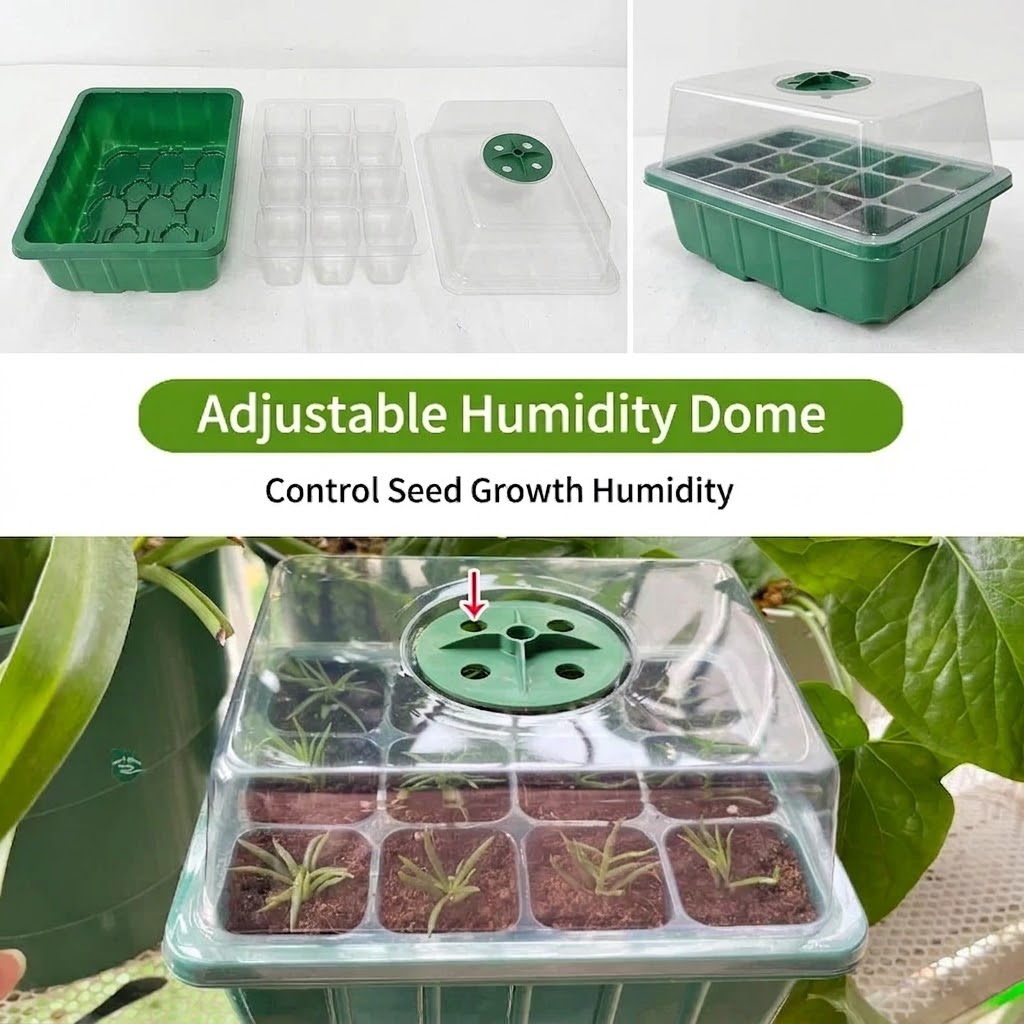 Humidity Dome Kit - Vassoio per la Germinazione dei Semi