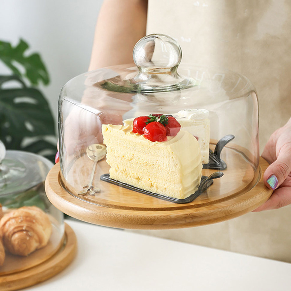 Plastic Dome Clear - Coperchio a Cupola in Vetro Trasparente