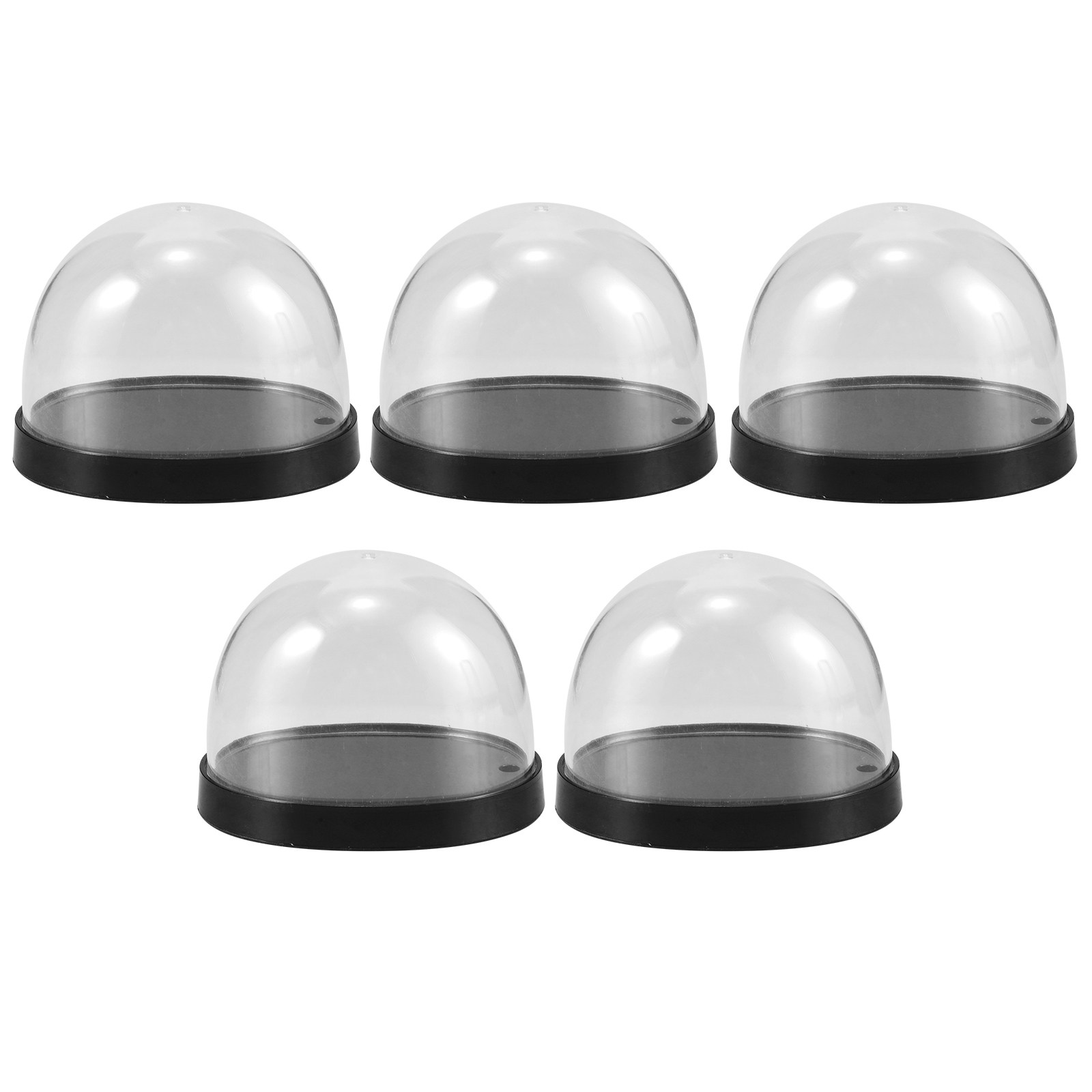 5 Set di Campanelle in Plastic - Plastic Dome Clear recensione e prezzo