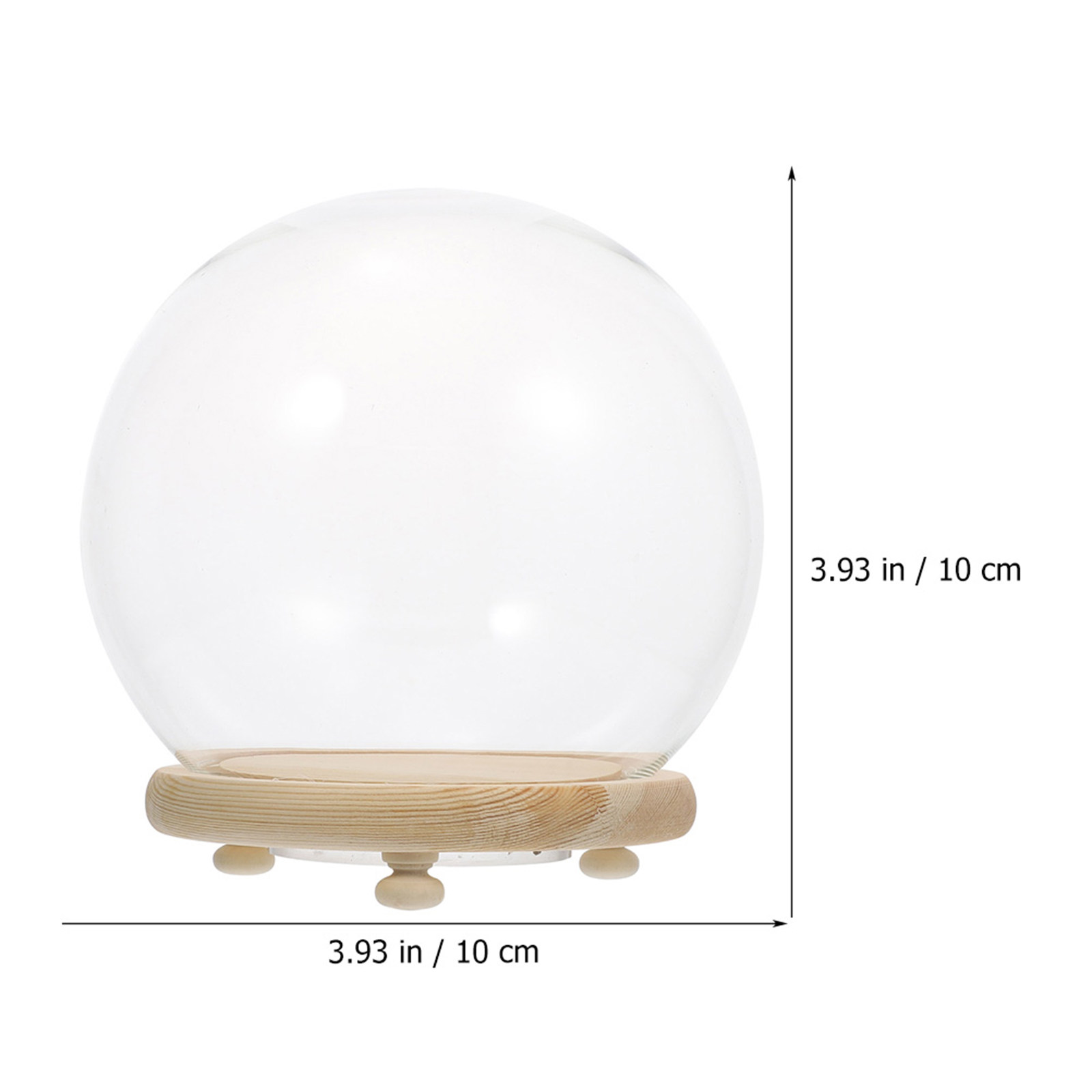 Cupola in Vetro Trasparente pe - Plastic Dome Clear recensione e prezzo